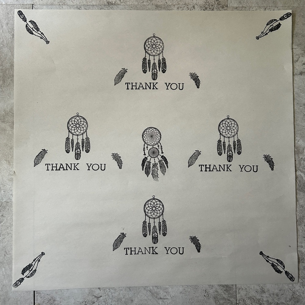 Custom wrapping paper 30 Sheets - Picture 2 of 13